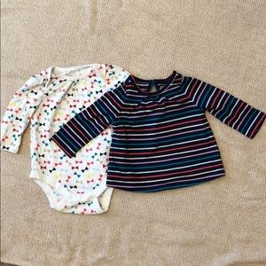 Baby Gap Tops-set of 2